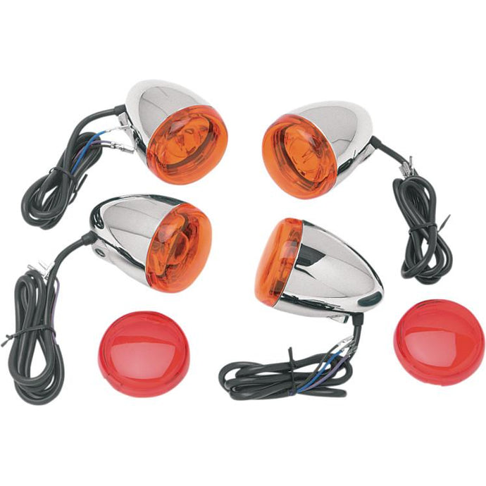Chris Products 8503 Duece Style Turn Signal Kit - Chrome