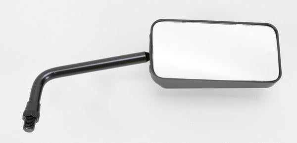 Emgo 20-97132 Eurosport Mirror - Black, Reverse 10mm Threads