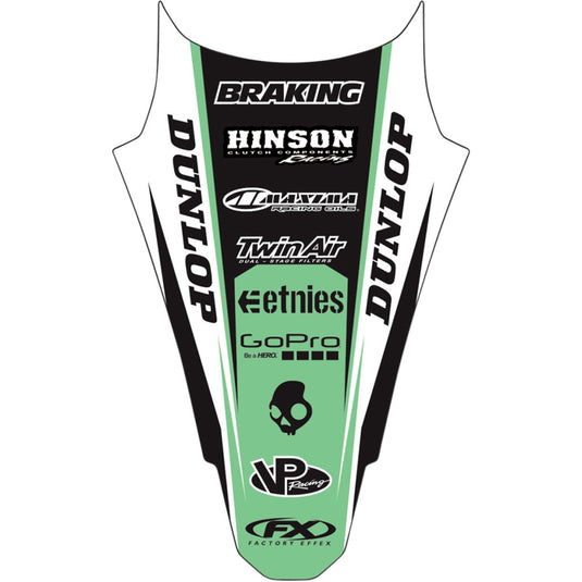Factory Effex 19-32120 Rear Fender Graphics Kit - Style 16