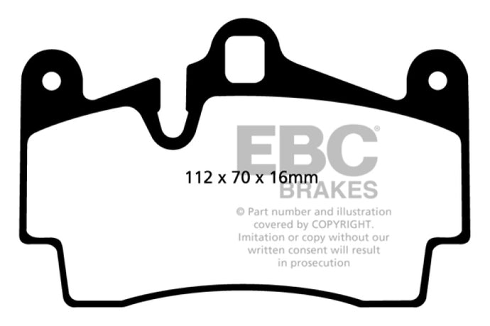 Ebc DP31474C EBC Redstuff Brake Pad Sets