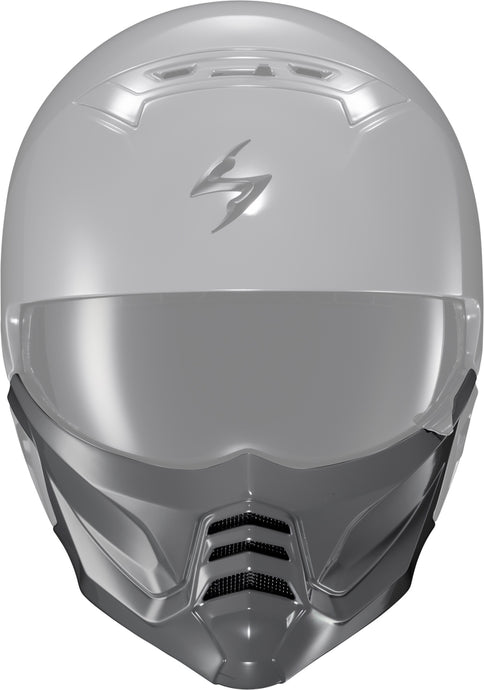 Scorpion Face Mask for Covert 2 Helmets -  Cement Gray - XS-Lg