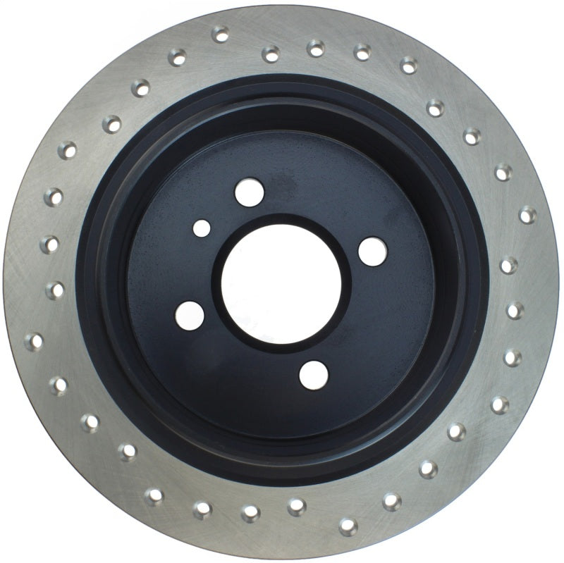 Load image into Gallery viewer, Stoptech 128.34019L ST Drilled Sport Brake Rotors
