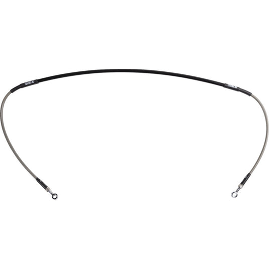 Moose Racing H01-1-046/P Stainless Steel Braided Brake Line