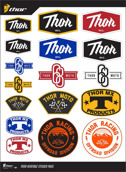 Thor 4320-1572 Decal Sheet Heritage