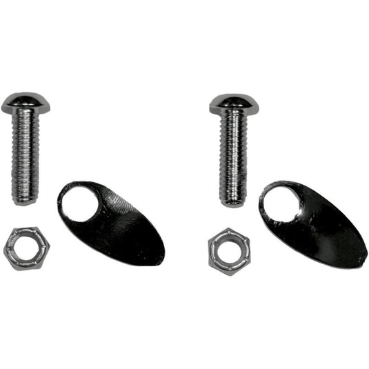 Cycle Visions CV-4813 Rear Turn Signal Cover Plates - Chrome