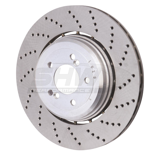 Shw Performance BRR48081 SHW Drilled Lightweight Rotors