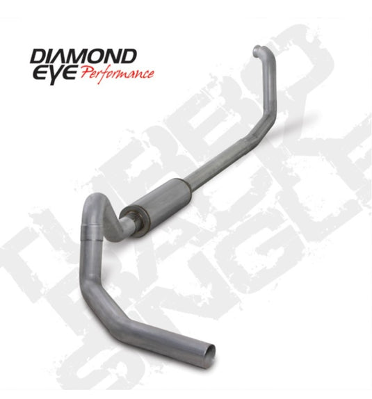 Diamond Eye Performance K4325A DEP Turbo Back Exhaust Kit AL