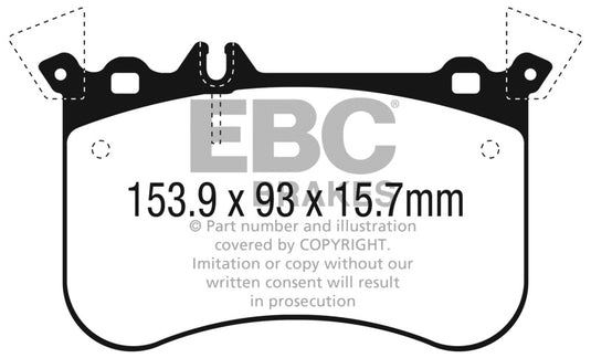 Ebc DP32311C EBC Redstuff Brake Pad Sets