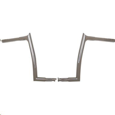 Fat Baggers, Inc. 907012 1-1/4in. EZ Install Pointed Top Handlebars - Chrome