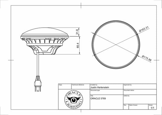 Oracle Lighting 5769-001 ORL Headlight Assemblies