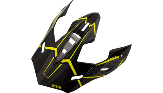 Z1r Peak for Range 2.0 Voyager Helmets - Gray/Hi-Viz
