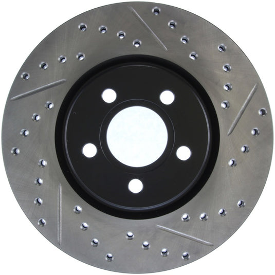 Stoptech 127.63053L ST Slot & Drill Brake Rotors