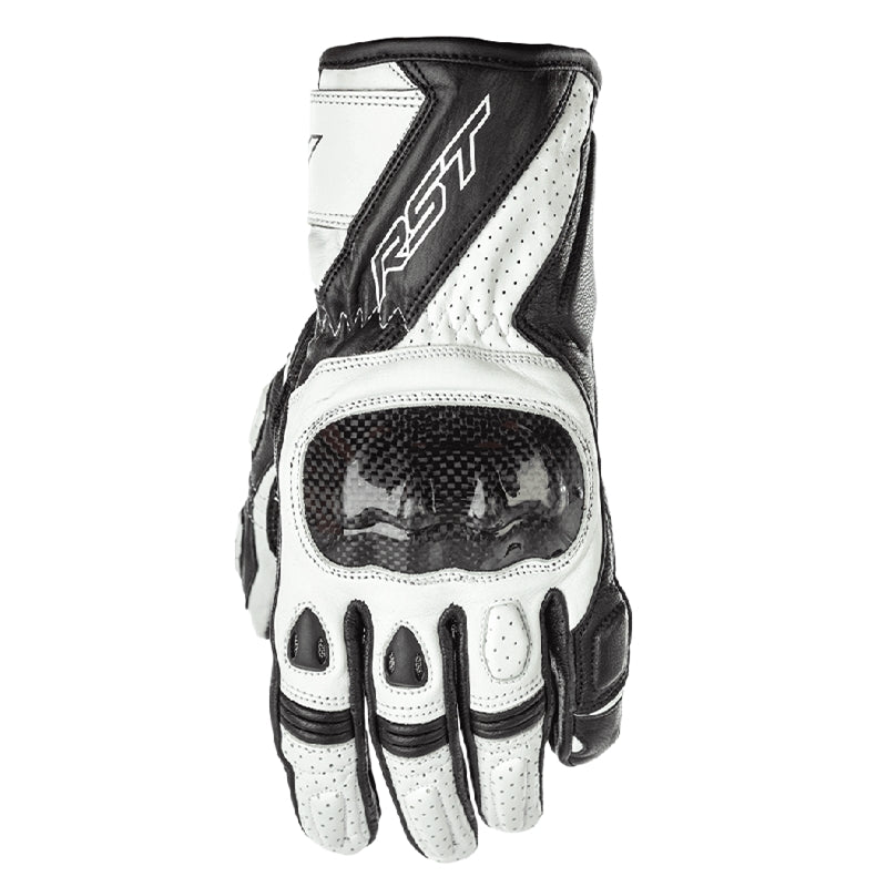 Load image into Gallery viewer, Rst Stunt III CE Gloves (Large, Black/White)
