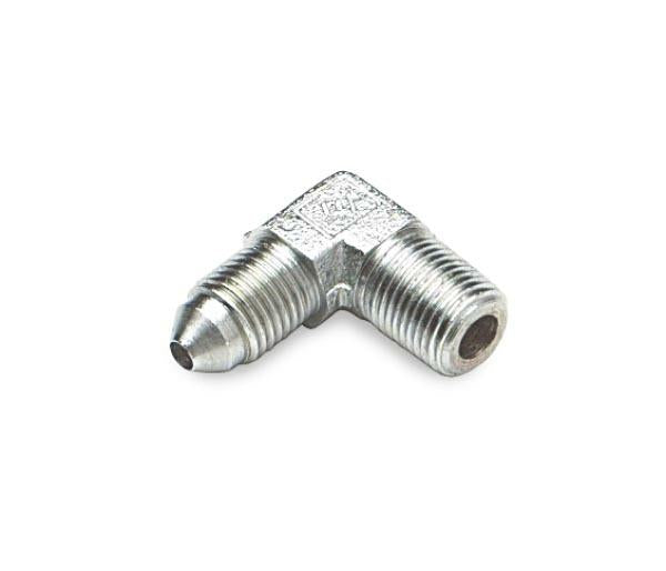 Goodridge P822-03CH Chrome 90deg. Fitting - (-3) to 1/8in. NPT