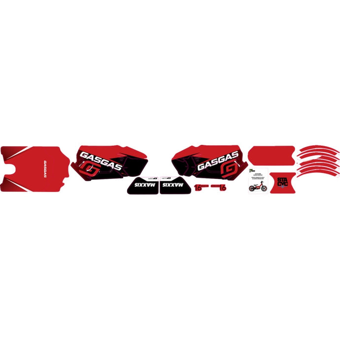 Dcor 10-80-209B Graphic Kit for 16in. Stacyc E-Drive Brushless - Gas Gas