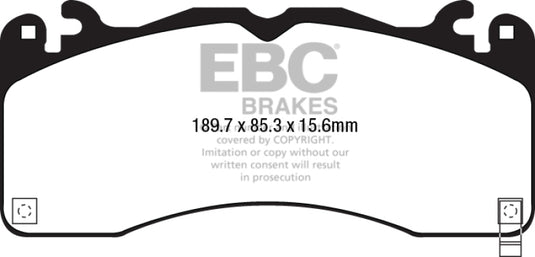 Ebc DP33040C EBC Redstuff Brake Pad Sets