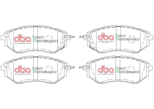 Dba DB1722SP DBA SP500 Brake Pads