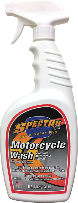 Spectro 310324 Premium Motorcycle Wash - 1qt. - 12/Case