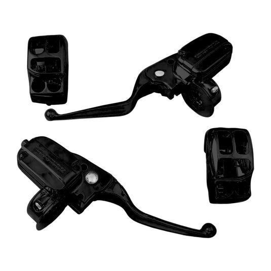 Harddrive 53983 17-Up Style Handle Bar Controls - Black