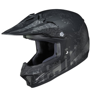 HJC CL-XY II Creeper Youth Helmet Semi-Flat Black (MC-5SF) Black