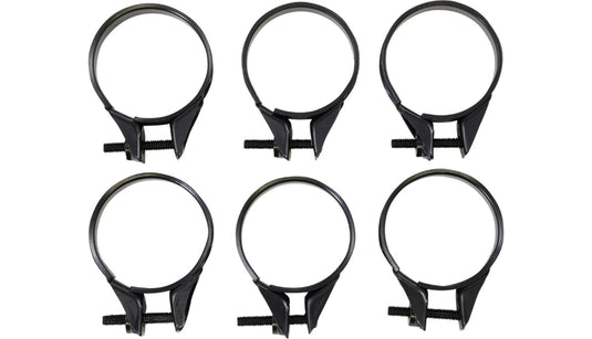 Moose Racing 110-1038 Carburetor Clamps - 35mm-38mm - 6-Pack