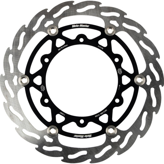 Moto-Master 112087-PU Floating Brake Disc - Black Flame