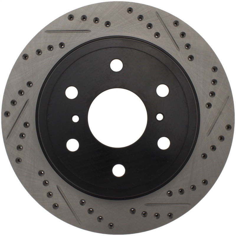 Load image into Gallery viewer, Stoptech 127.66065R ST Slot &amp; Drill Brake Rotors
