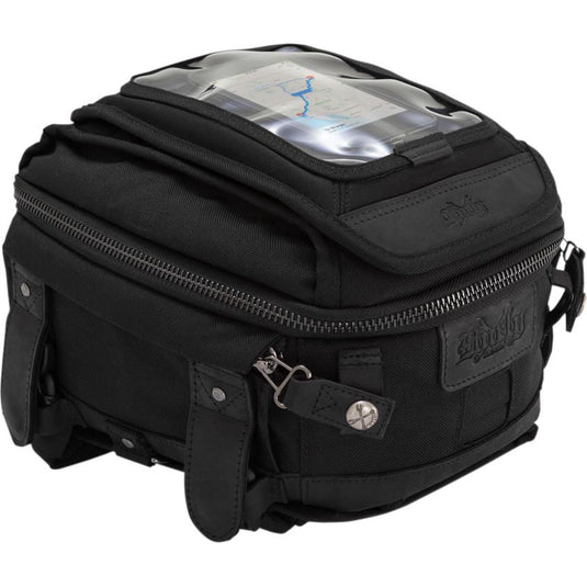 Burly Brand B15-1010B Voyager Tail/Tank Bag with Map Pocket