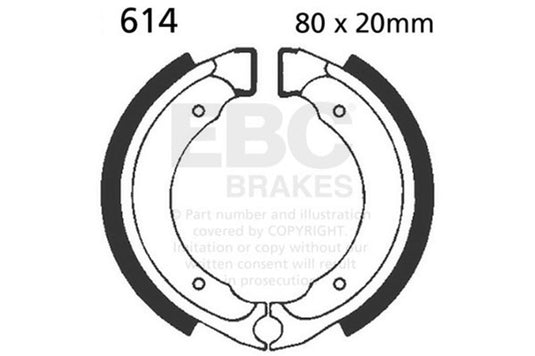 Ebc Powersports 614 EBC FA-SFA-X Brake Pads