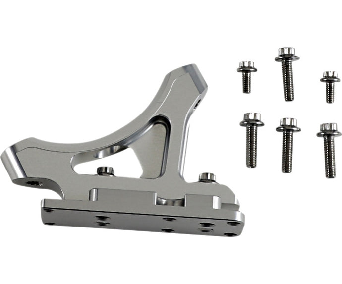 Alloy Art 49RABM-1 Radial Brake Mount - Ambidextrous - Clear Anodized