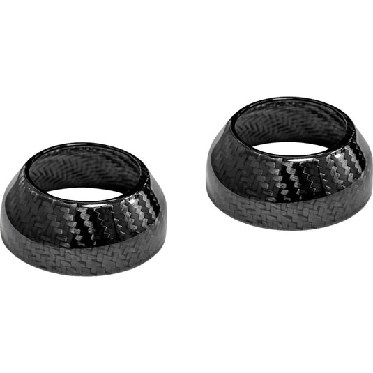 Saddlemen CF-8-0006 Carbon Fiber Fork Cover - Gloss - 39mm