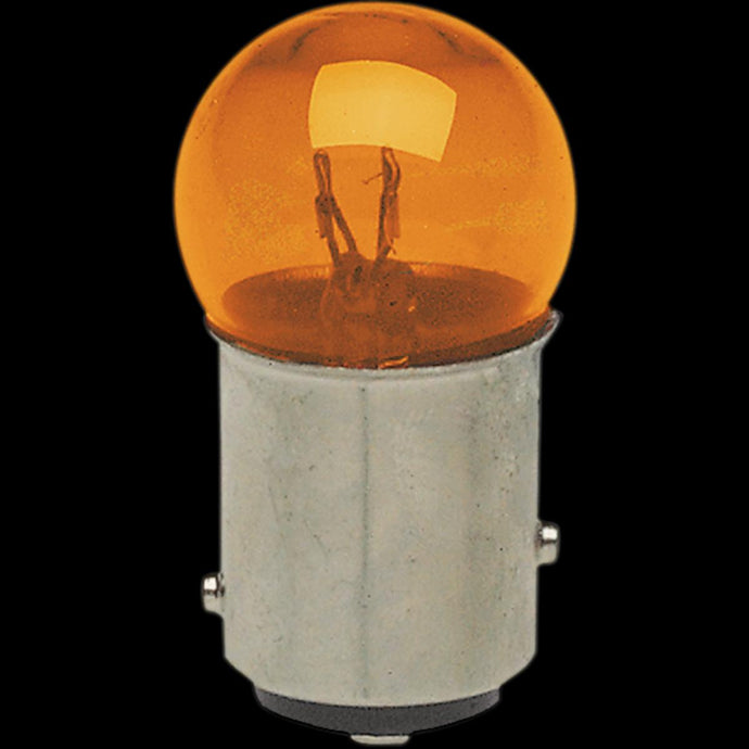 Drag Specialties DS-282080 Dual-Filament Mini Amber Light Bulb