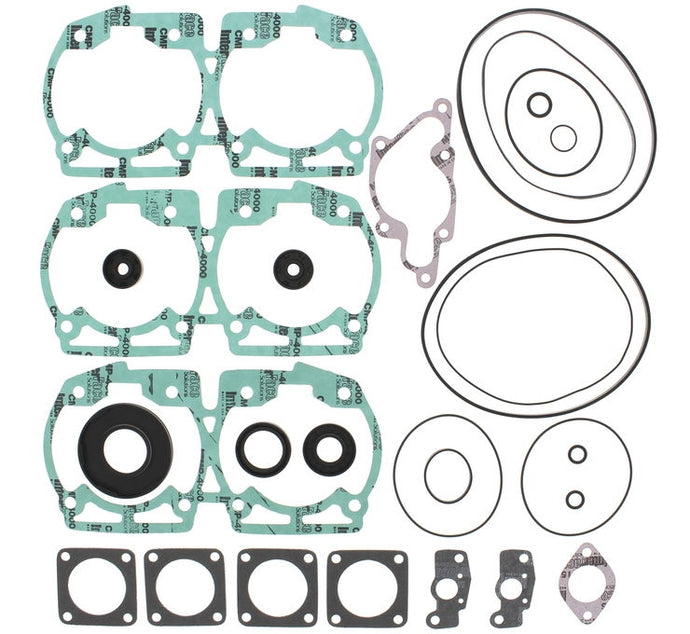 Vertex 711215 Complete Gasket Kit with Oil Seals