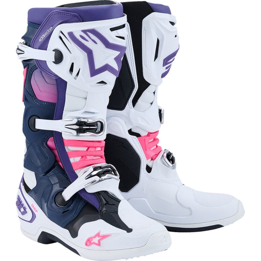 White/Violet/Navy Blue/Pink Fluo
