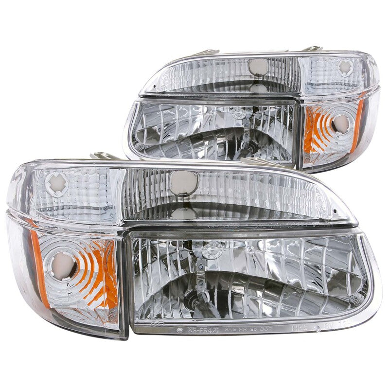 Load image into Gallery viewer, Anzo 111040 ANZ Crystal Headlights
