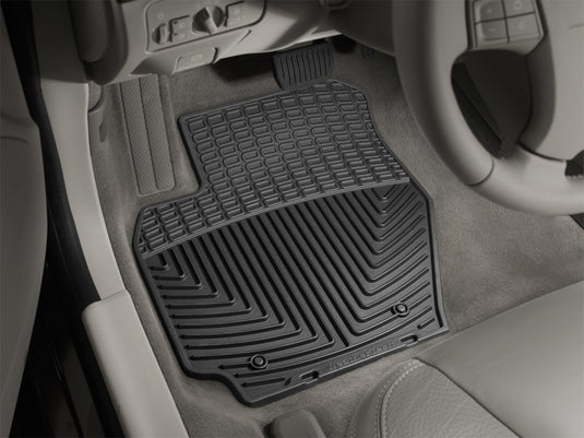 Weathertech W169 WT Rubber Mats - Front - Blk