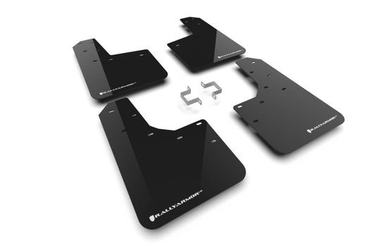 Rally Armor MF123-UR-BLK-WH RAL UR Blk Flap/Wht Logo