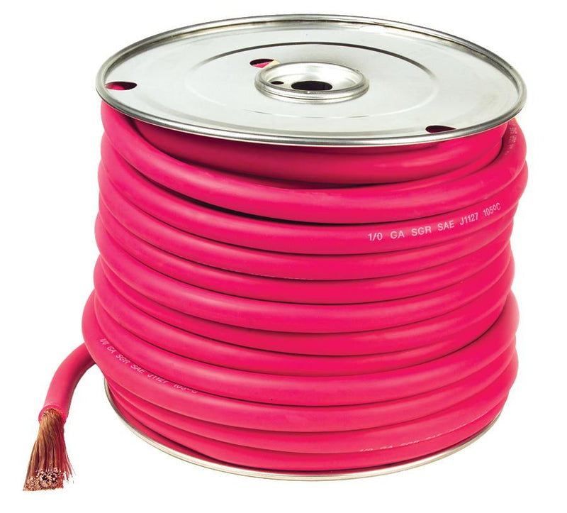 Grote 82-6717 Battery Cable - 4 Grade - 25ft. Roll - Red