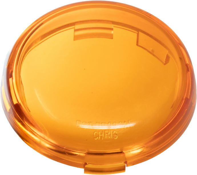 Letric Lighting Co. LLC-2A 2in. Bullet Turn Signal Lens - Amber