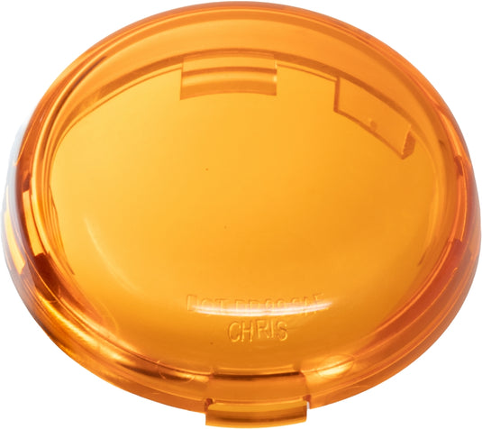 Letric Lighting Co. LLC-2A 2in. Bullet Turn Signal Lens - Amber