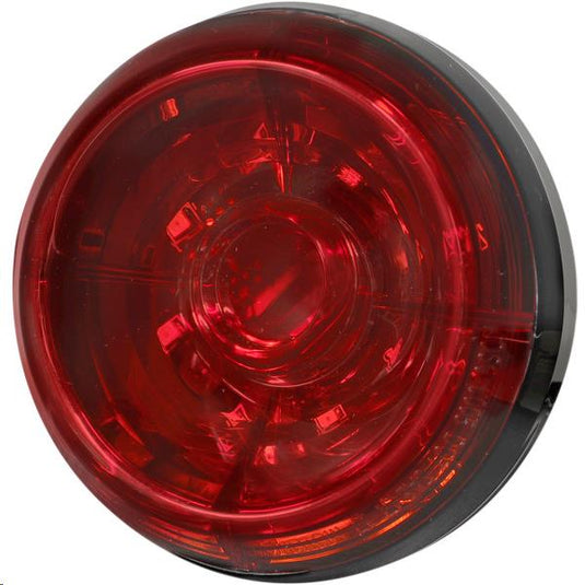 Koso North America HB035020 Solar LED Taillight - Red Lens
