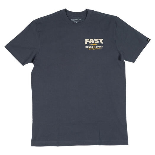 Fasthouse Runner SS T-Shirt (XX-Large, Indigo)