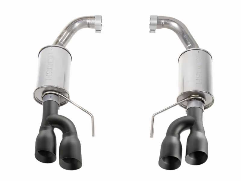 Load image into Gallery viewer, Roush 422097-BLK RSH Axle Back Exhausts
