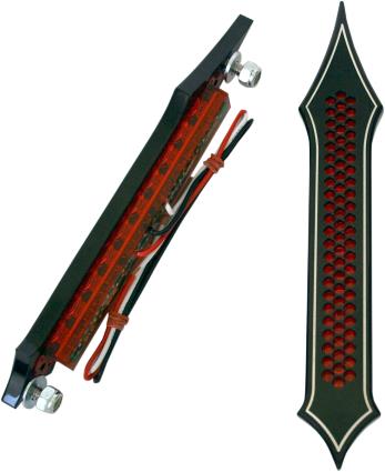 Accutronix BL01-LDN Tribal LED Bag Light - Drilled - Black