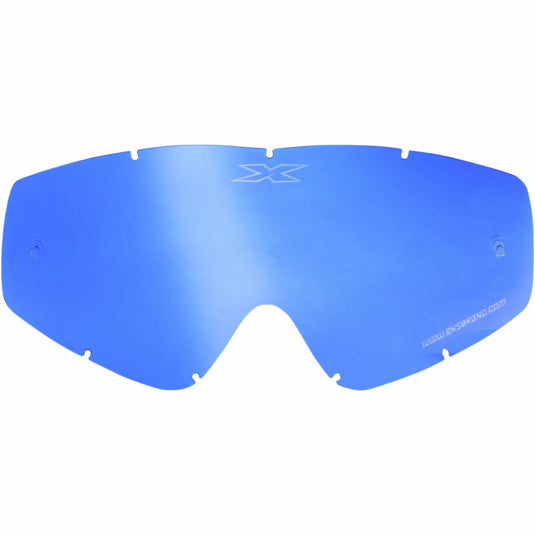 Eks Brand Single-Pane Lens for Gox Goggles - Blue Mirror