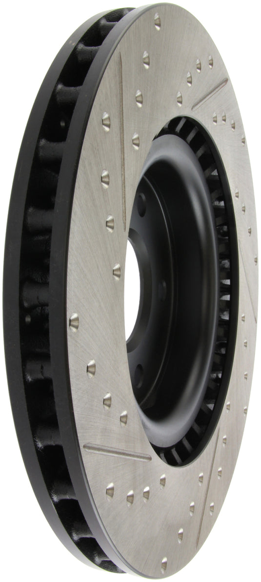 Stoptech 127.42076L ST Slot & Drill Brake Rotors