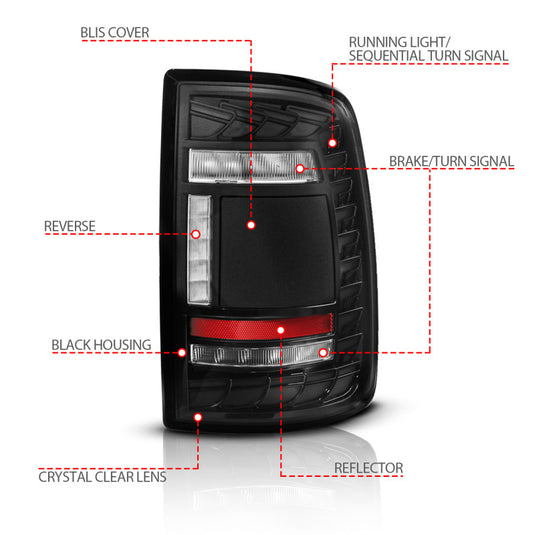 Anzo 311482A ANZ LED Taillights