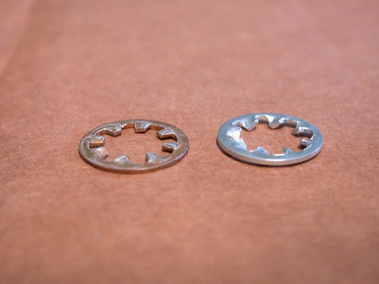 Drag Specialties DS-190508 Chrome Inside Star Washers - 3/8in.