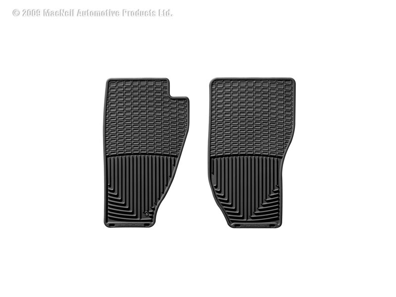 Load image into Gallery viewer, Weathertech W10 WT Rubber Mats - Front - Blk
