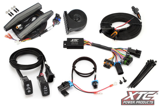 Xtc Power Products ATS-POL-XP16-DRL Auto Turn Signal Kit - with Horn and Front DRL Lights Can